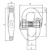 Product technical drawing